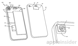 Illustration for article titled Apple patenta un sistema de lentes intercambiables para el iPhone